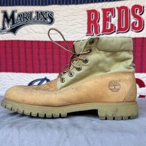 Size 10m - Timberland Shoes Roll Top Camel 16035 KXN31